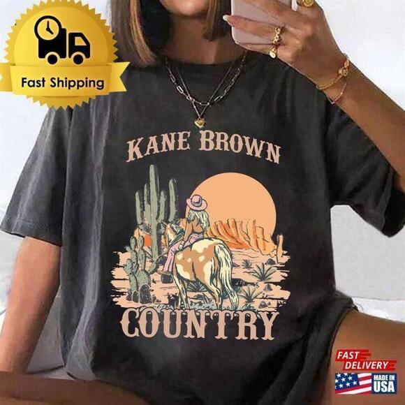 Julia A Other - Kane Brown Country Tour Bullhead Fan Graphic Unisex T-Shirt